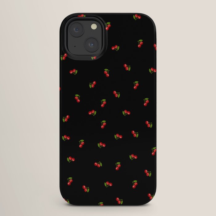 Dark Delicate Cherry iPhone Case Gallery Image 26