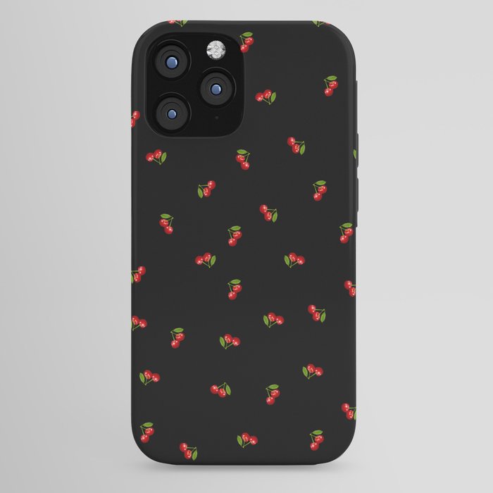 Dark Delicate Cherry iPhone Case Gallery Image 44