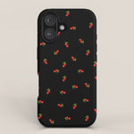 Dark Delicate Cherry iPhone Case Gallery Image 1