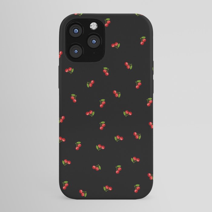 Dark Delicate Cherry iPhone Case Gallery Image 43