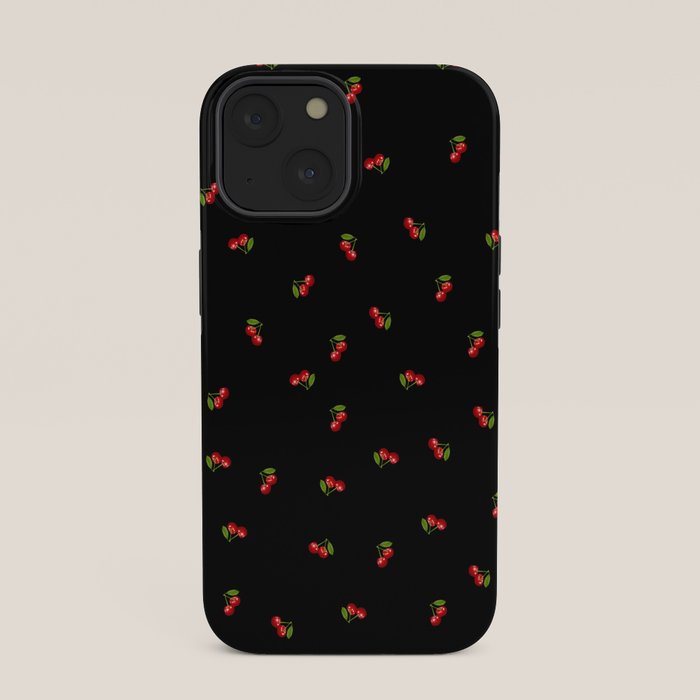 Dark Delicate Cherry iPhone Case Gallery Image 33