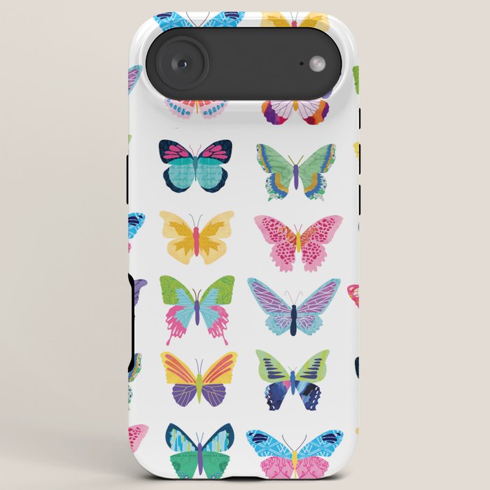 Colorful Butterflies iPhone Case Gallery Image 6