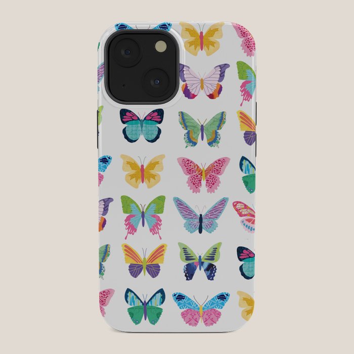 Colorful Butterflies iPhone Case Gallery Image 34
