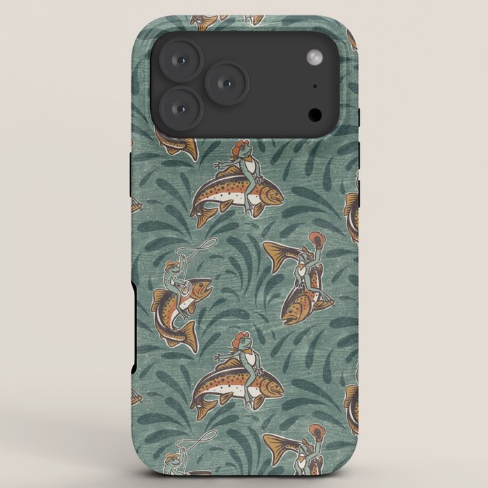Rodeo Frogs - Green iPhone Case Gallery Image 8
