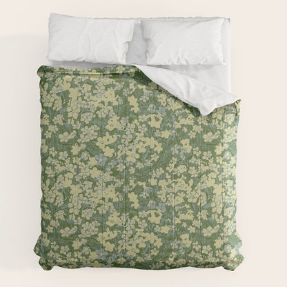 Nostalgia (Green-Blue) Comforter Gallery Image 7