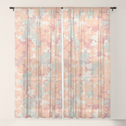 Exotic plumeria flowers A Window Curtain Gallery Image 21