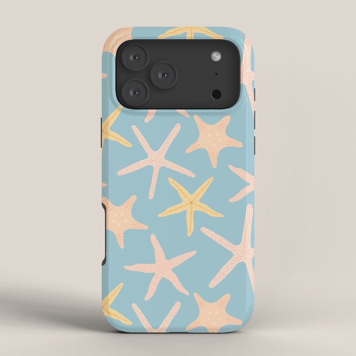 Vintage marine starfish sea animal pattern iPhone Case Gallery Image 4