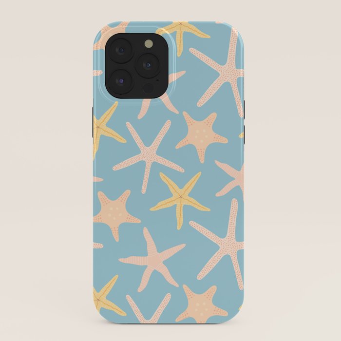 Vintage marine starfish sea animal pattern iPhone Case Gallery Image 40