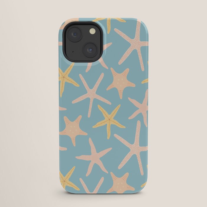 Vintage marine starfish sea animal pattern iPhone Case Gallery Image 25