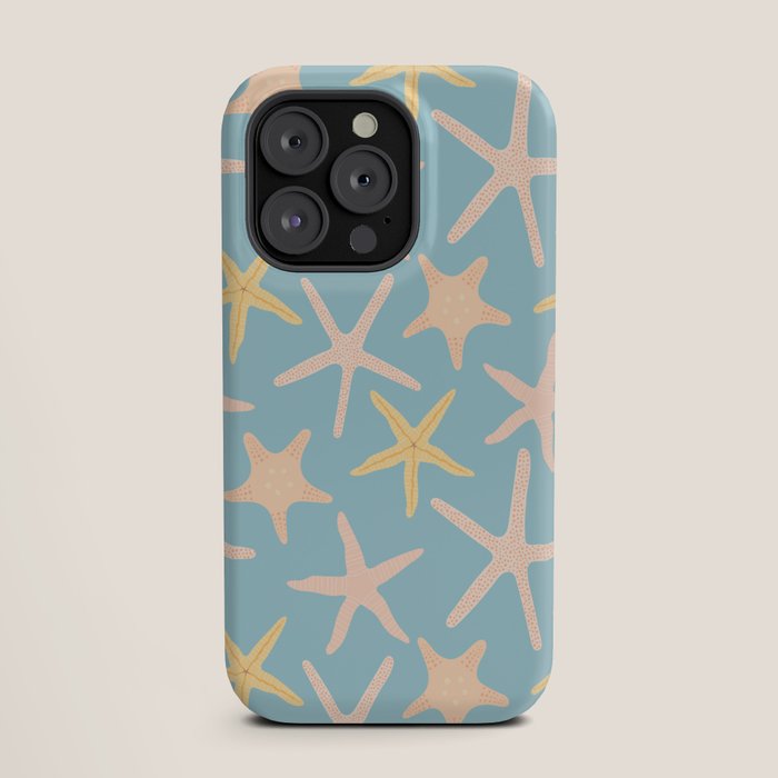 Vintage marine starfish sea animal pattern iPhone Case Gallery Image 19
