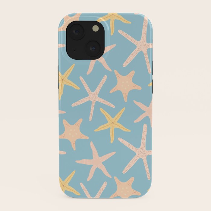 Vintage marine starfish sea animal pattern iPhone Case Gallery Image 38