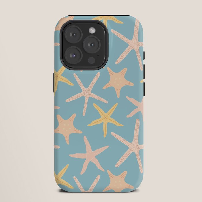 Vintage marine starfish sea animal pattern iPhone Case Gallery Image 11