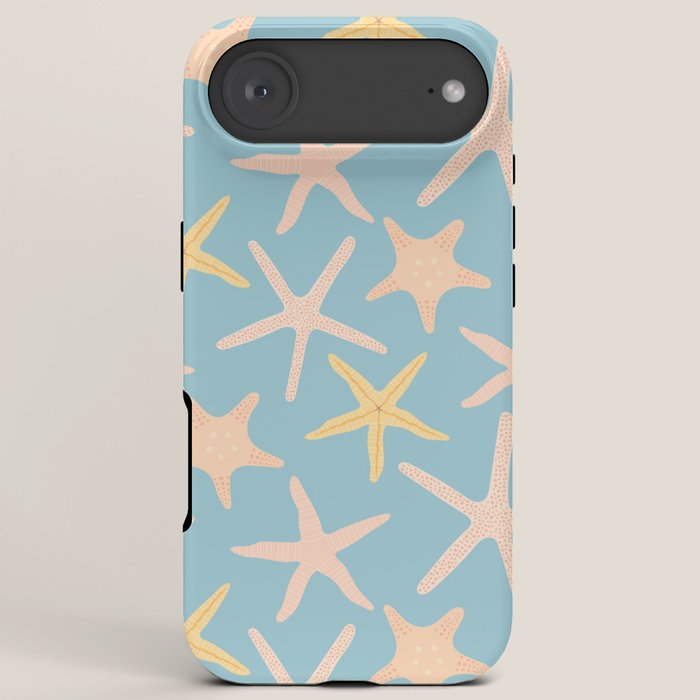 Vintage marine starfish sea animal pattern iPhone Case Gallery Image 6