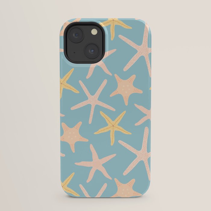Vintage marine starfish sea animal pattern iPhone Case Gallery Image 29
