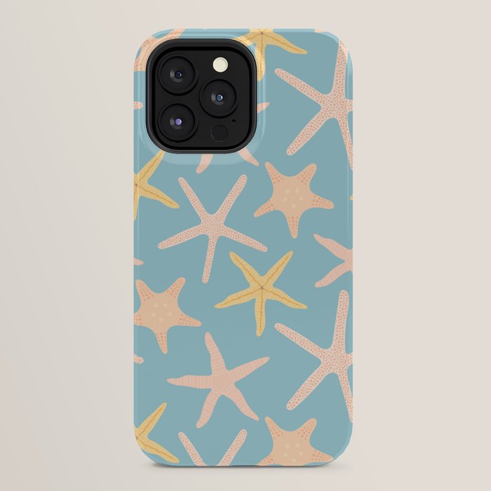 Vintage marine starfish sea animal pattern iPhone Case Gallery Image 32