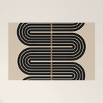 Dusk - Mid Century Modern Abstract Ar Welcome Mat Gallery Image 1