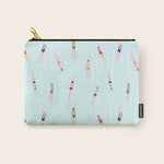 Swimmers in the pool Carry All Pouch Gallery Image 1
