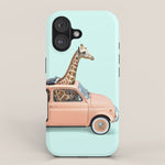 GIRAFFE CAR iPhone Case Gallery Image 1