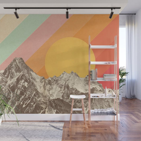 Mountainscape 1 Wall Mural Gallery Image 1