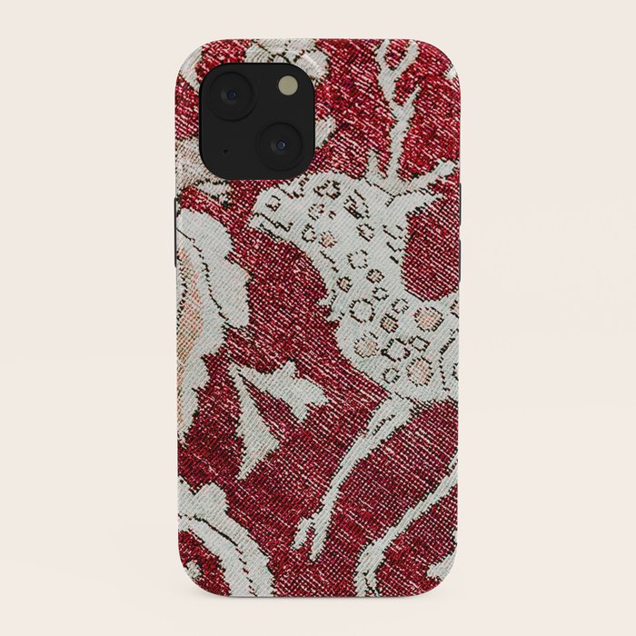 Spotted Fawn From Antique Persian Animal Rug Print iPhone Case Gallery Image 38