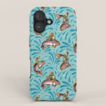 Rodeo Frogs - Aqua iPhone Case Gallery Image 1