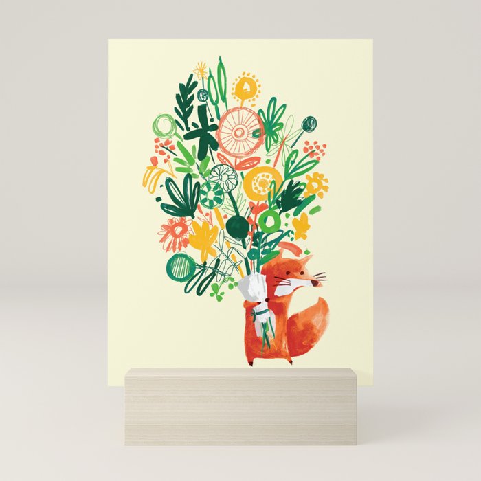 Flower Delivery Mini Art Print Gallery Image 5