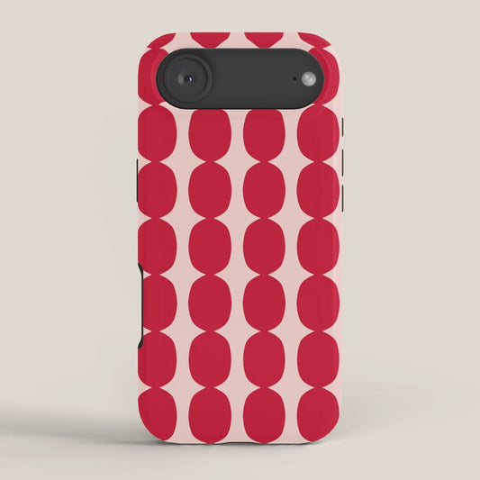 Cherry and Strawberry Cream Puff Bubble Chain iPhone Case Gallery Image 2