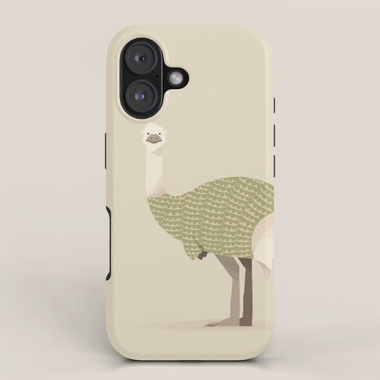 Whimsical Emu iPhone Case Gallery Image 1