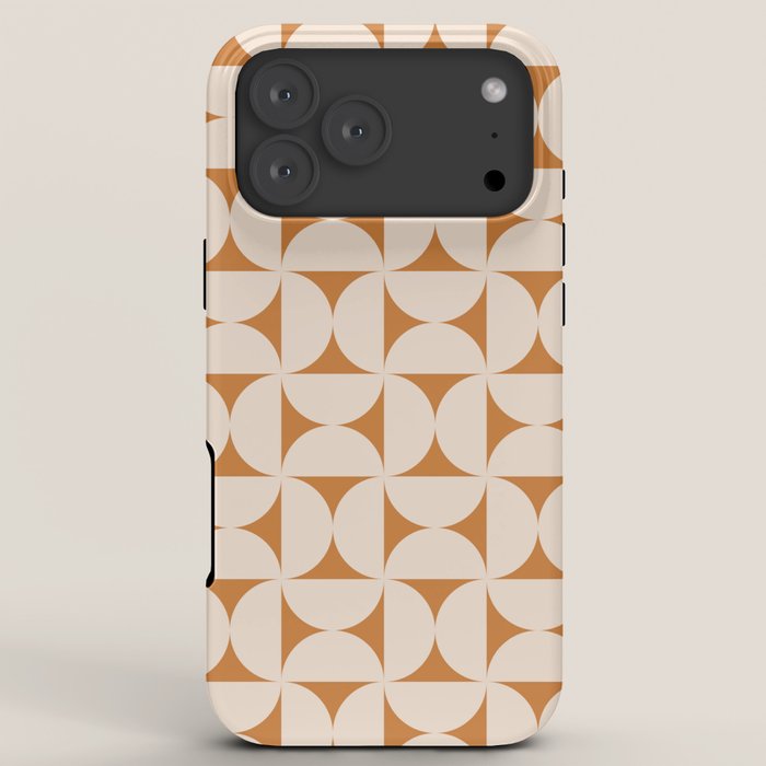 Bauhaus Mid Century Modern Geometric Pattern IX iPhone Case Gallery Image 8