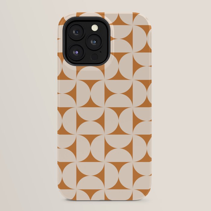 Bauhaus Mid Century Modern Geometric Pattern IX iPhone Case Gallery Image 32