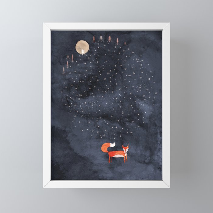 Fox Dream Mini Art Print Gallery Image 4