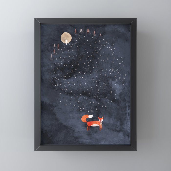 Fox Dream Mini Art Print Gallery Image 3