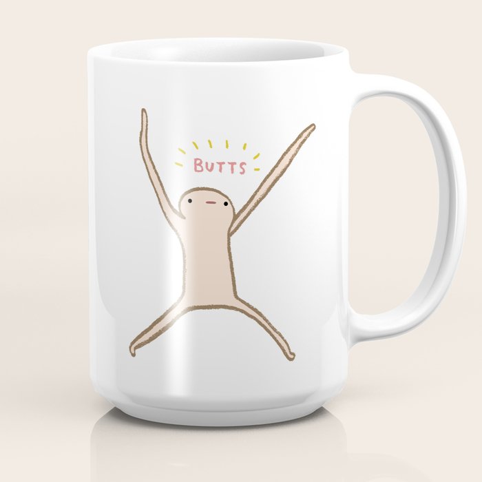 Honest Blob - Butts Coffee Mug Gallery Image 2