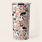 Welsh Corgi tri colored cardigan corgi dog breed must have corgi gifts for dog person pet friendly Travel Mug Gallery Image 1