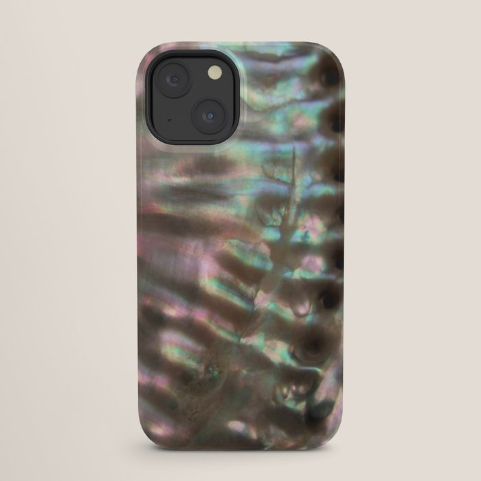 Shimmery Greenish Pink Abalone Mother of Pearl iPhone Case Gallery Image 25