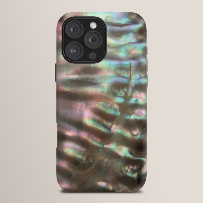 Shimmery Greenish Pink Abalone Mother of Pearl iPhone Case Gallery Image 16