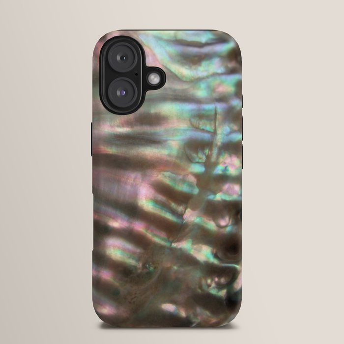 Shimmery Greenish Pink Abalone Mother of Pearl iPhone Case Gallery Image 13