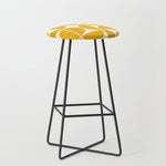 Mid Century Modern Geometric 04 Yellow Stool Gallery Image 1