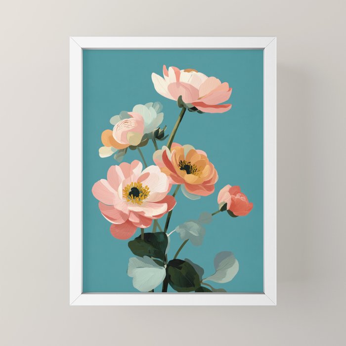 Soft Spring Botanicals Mini Art Print Gallery Image 4