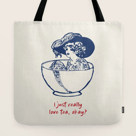 I Just Really Love Tea, Okay Tote Bag Gallery Image 2