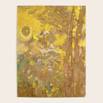 Odilon Redon "Trees on a yellow Background" Poster Gallery Image 1
