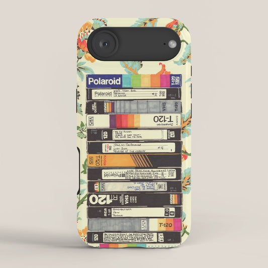 VHS and Entry Hall Wallpaper iPhone Case Gallery Image 2