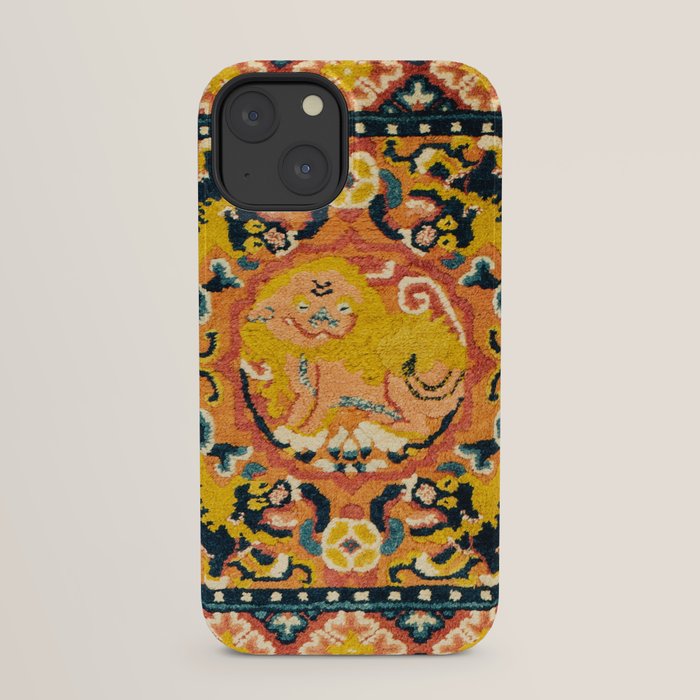 Shigatse Khagangma Antique Tibetan Seat Mat Print iPhone Case Gallery Image 29