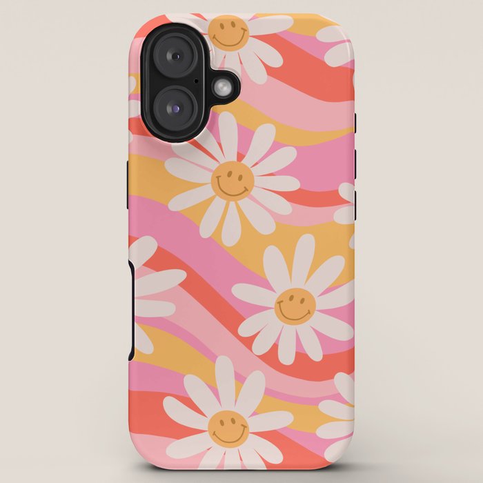 Wavy Daisies iPhone Case Gallery Image 5
