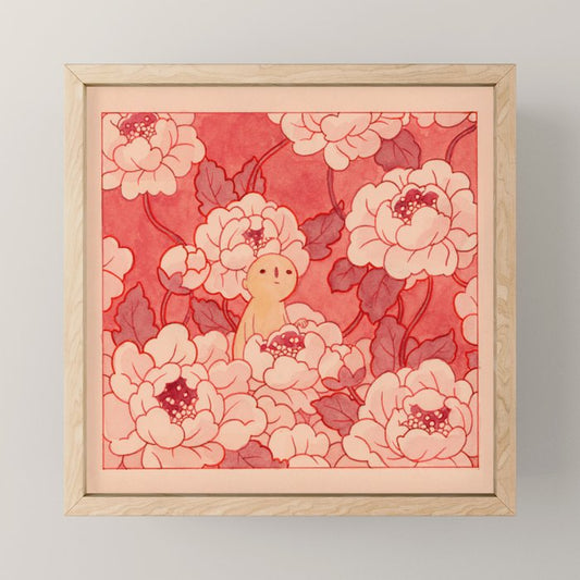 Watercolor Test (Red) Mini Art Print Gallery Image 1