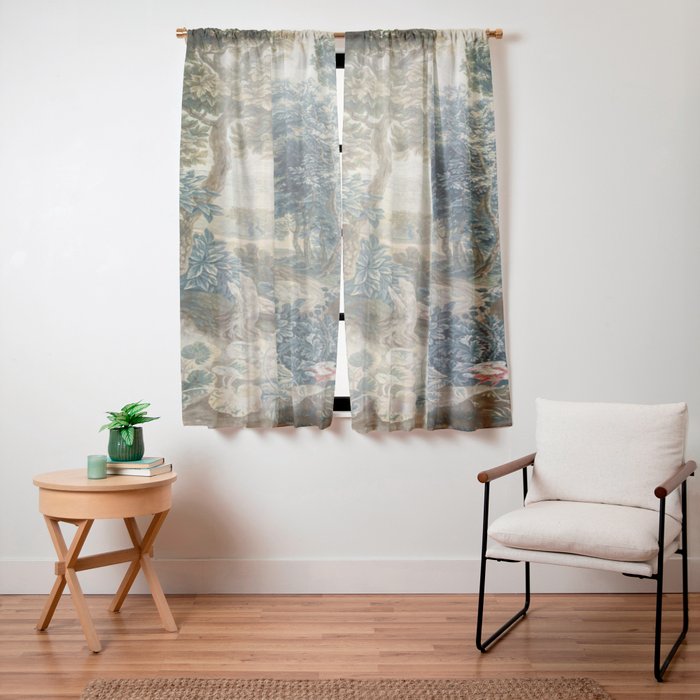 Antique 18th Century Flemish Verdure Tapestry Window Curtain Gallery Image 11