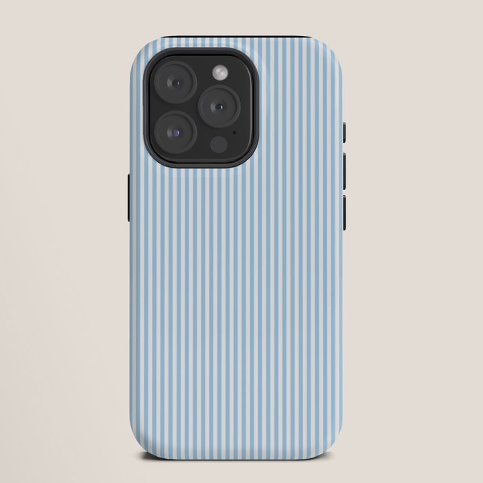 Chambray Blue Seersucker Stripe iPhone Case Gallery Image 11