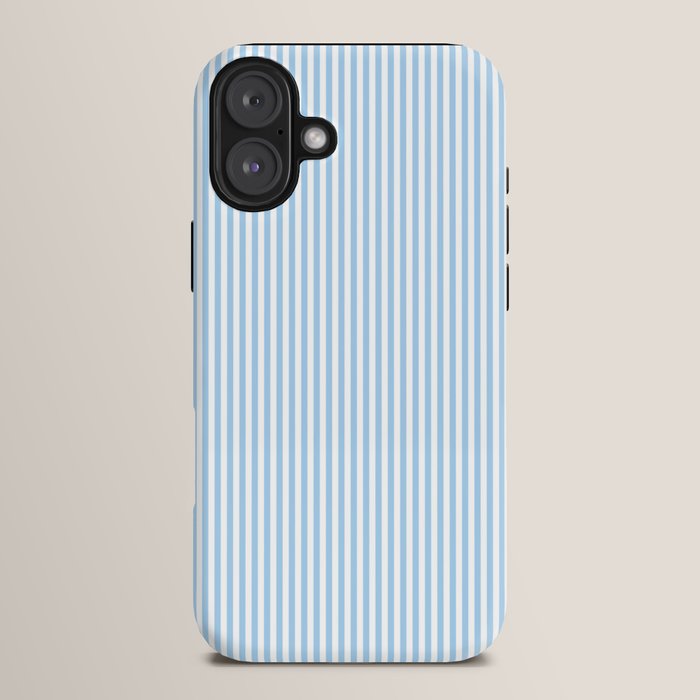 Chambray Blue Seersucker Stripe iPhone Case Gallery Image 14