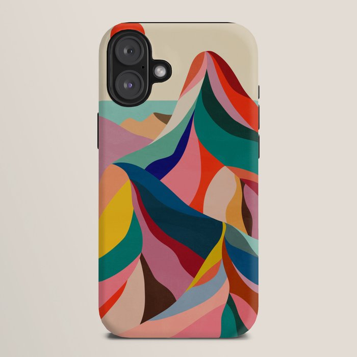 Rainbow mountains iPhone Case Gallery Image 10