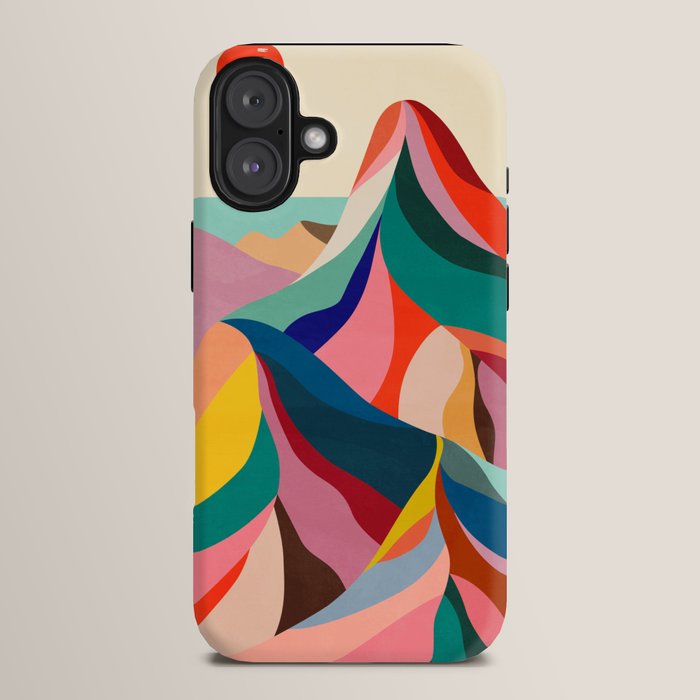 Rainbow mountains iPhone Case Gallery Image 14